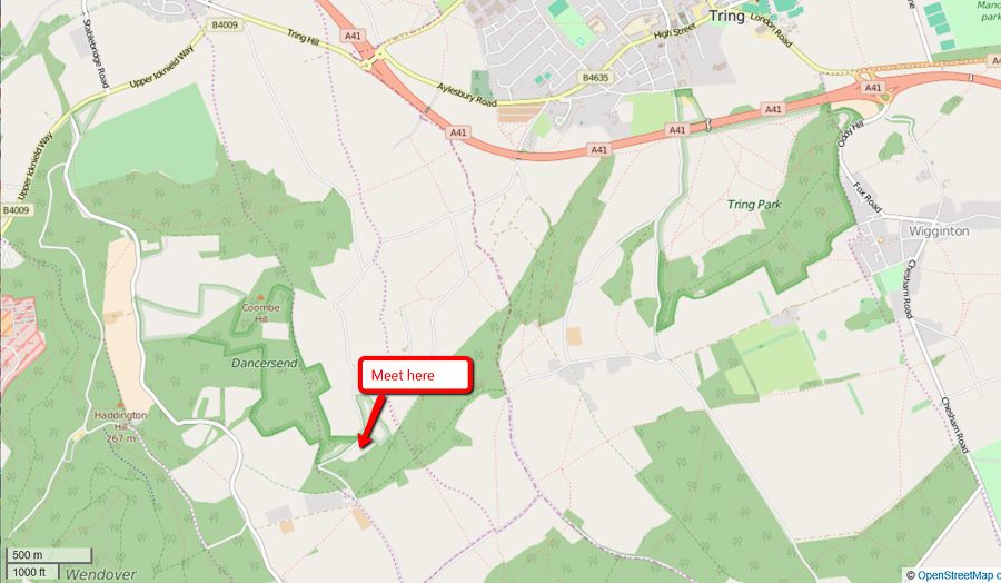 Dancersend Map